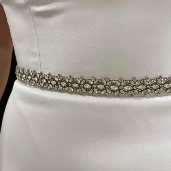 Kleinfeld Mother of Pearl Wedding Belt main image 4